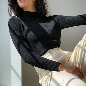 Wilfred Free Essential Chenille Turtleneck